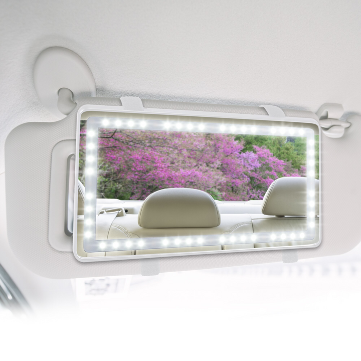 GoShine™ Car makeup mirror with led lights – JustHomefinds